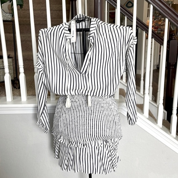 Aqua Mini Dress - Picture 1 of 3